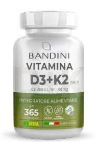 Bandini Vitamina D3 y K2 - El mejor suplemento de vitamina D